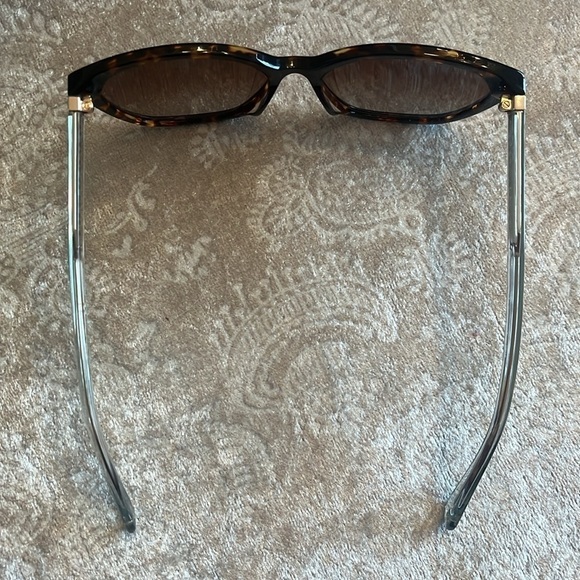 Brand New Kate Spade Philippa Cat Eye Tortoise Polarized Sunglasses Brown Lens - Picture 8 of 16